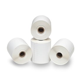 Non-Coated Continuous Direct Thermal Labels (4 rolls)