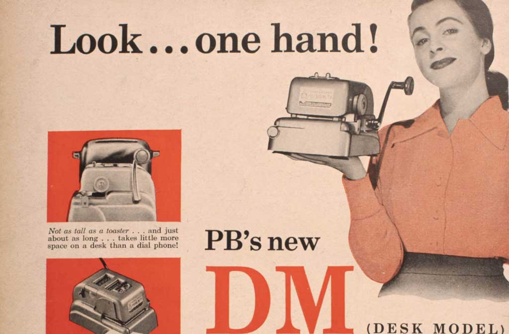 Image of Pitney Bowes DM ad