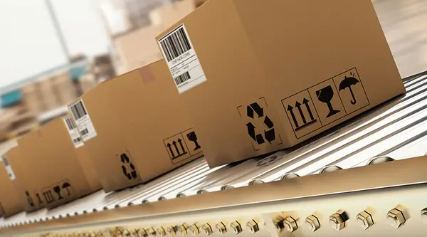 Automatisierter Paketversand