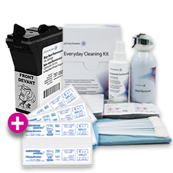 Encre et étiquettes + kit de nettoyage OFFERT | Pitney Bowes