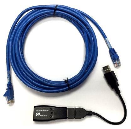 USB Ethernet Connectivity Kit - <br>DM 125/225, DM300C/400c/475, DM Infinity, DM 500-DM1100