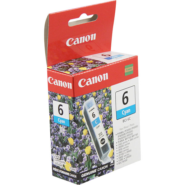 Canon BCI-6C Cyan Ink Cartridge (370 yield)