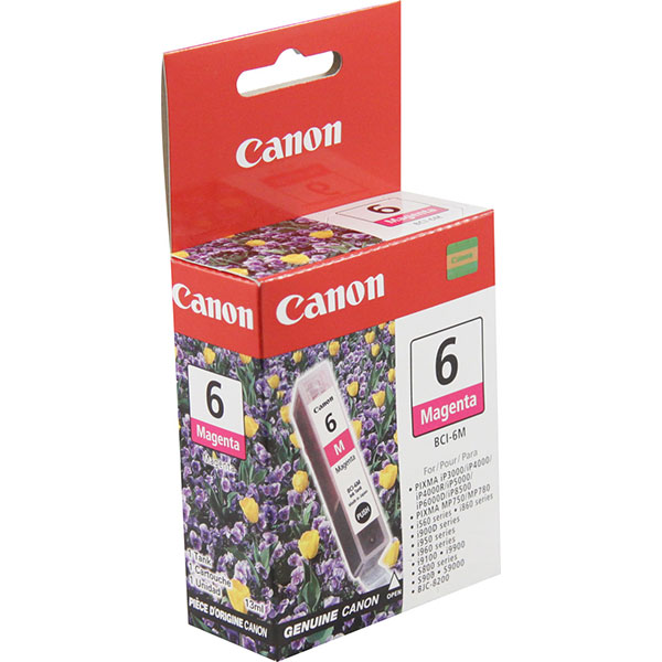 Canon BCI-6M Magenta Ink Cartridge (370 yield)