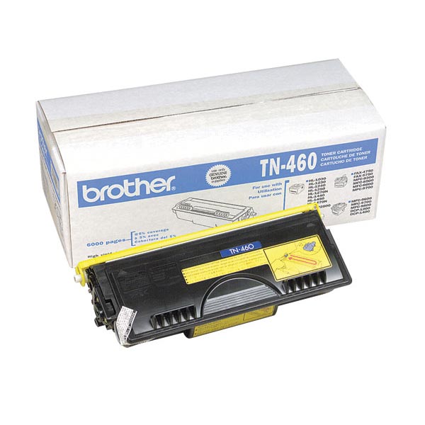 Brother TN460 High yield Toner Cartridge (6,000 yield)