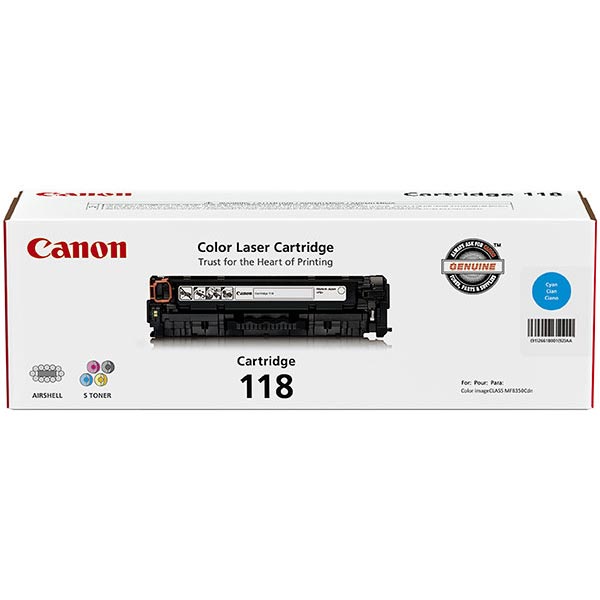 Canon (CRG-118C) Cyan Toner (2900 Yield)