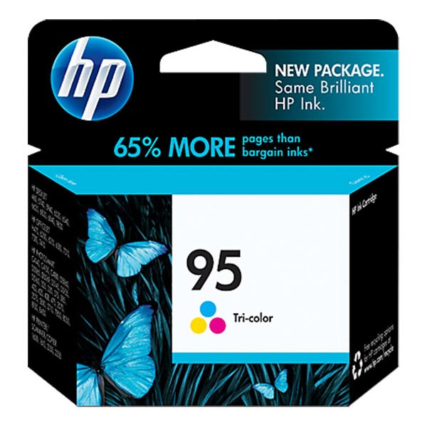 HP 95 (C8766WN) Tri-Color Ink Cartridge (330 Yield)