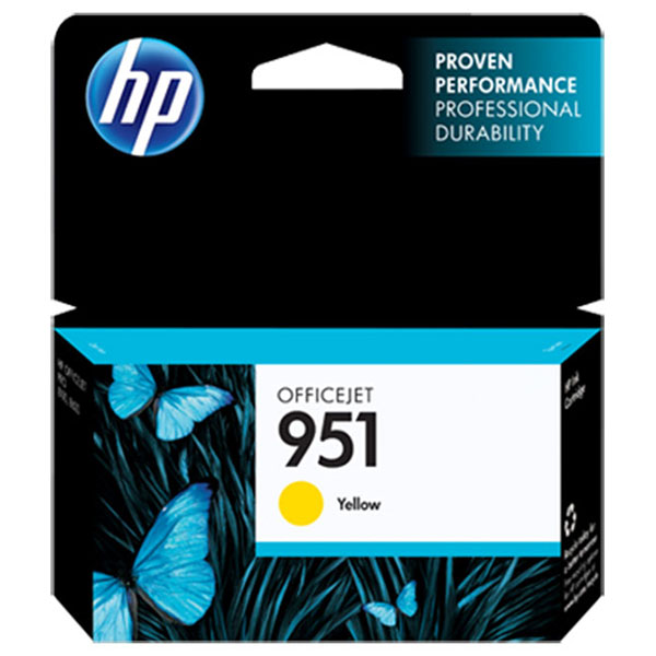 HP 951 (CN052AN) Yellow Ink Cartridge (700 Yield)
