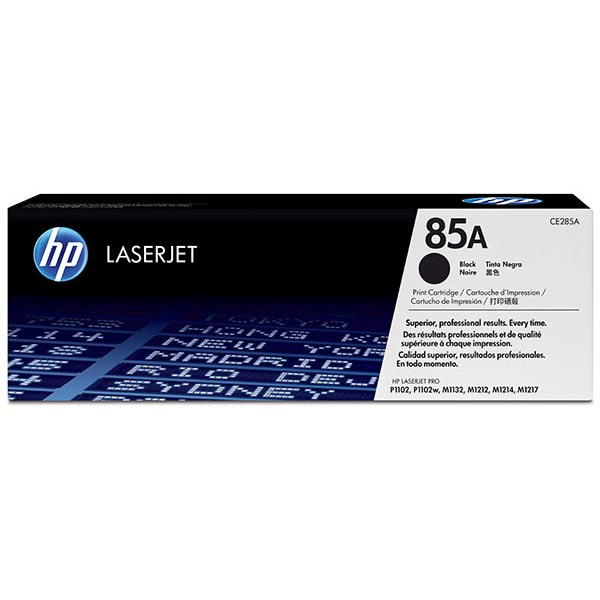 HP 85A (CE285A) Black Toner Cartrdige (1,600 Yield)