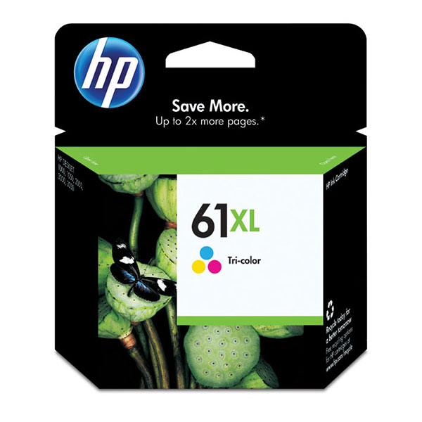 HP 61XL (CH564WN) High Yield Tri-Color Ink Cartrdgie (330 Yield)
