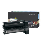 Lexmark C7700YS Yellow Standard Yield Toner (6,000 Yield)