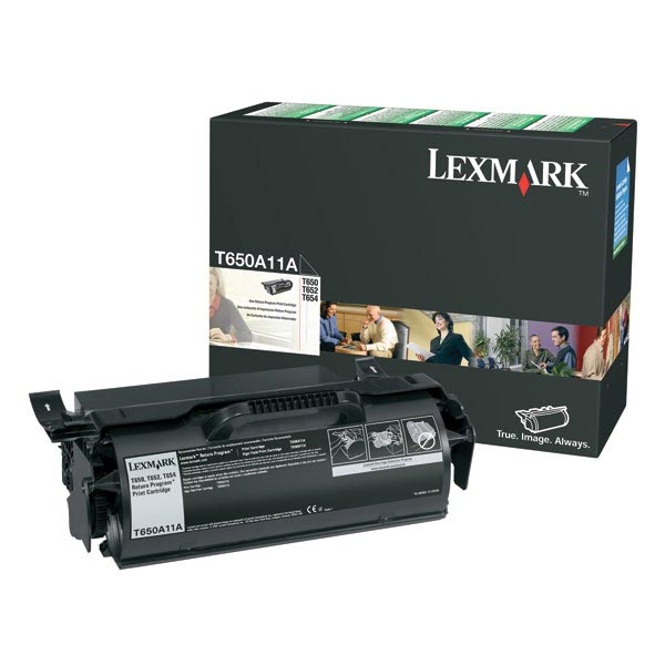 Lexmark T650A11A High Yield Toner Cartridge (25,000 yield)