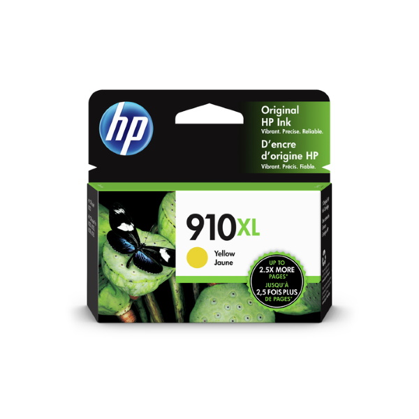 HP 910XL (3YL64AN) Yellow Ink Cartridge (825 Yield)