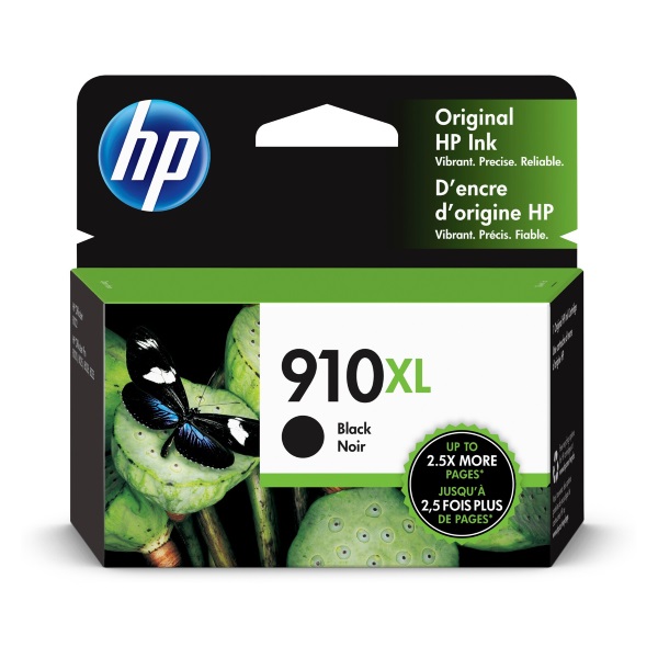 HP 910XL (3YL65AN) Black Ink Cartridge (825 Yield)