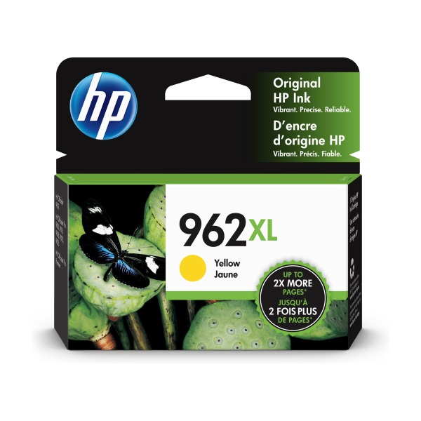HP 962XL (3JA02AN) Yellow Ink Cartridge (1,600 Yield)