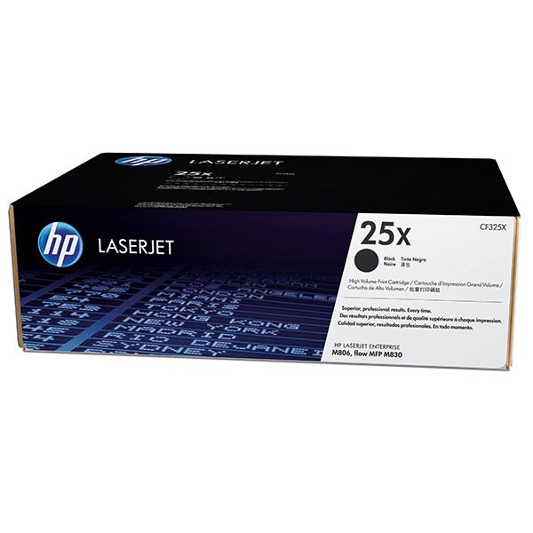 HP 25X (CF325X) Black Toner Cartridge (34,500 Yield)