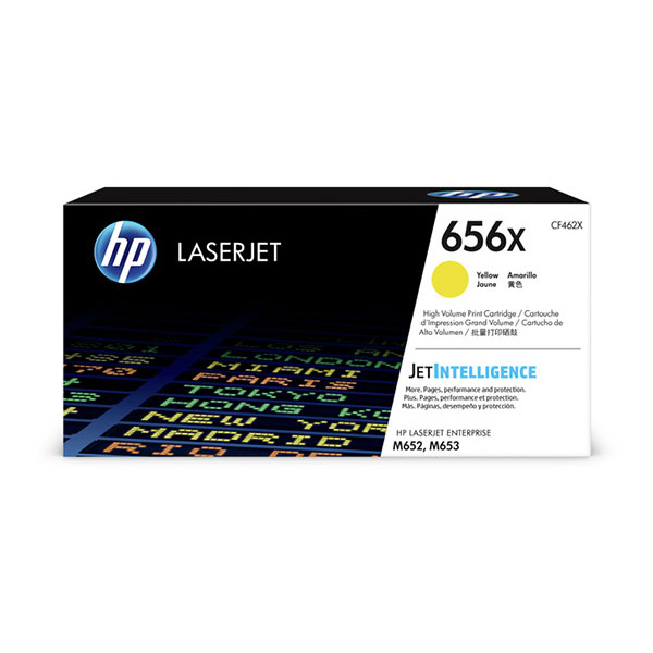 HP 656X (CF462X) High Yield Yellow Toner Cartridge (22,000 Yield)