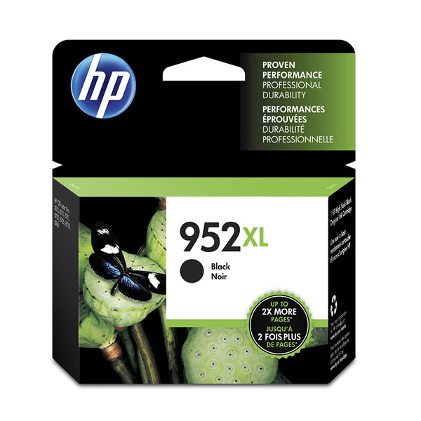 HP 952XL (6FU19AN) High Yield Black Ink Cartridge (2,000 Yield)