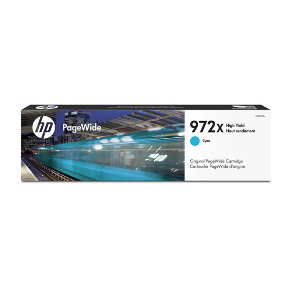 HP 972X (L0R98AN) Cyan Toner Cartridge (7,000 Yield)