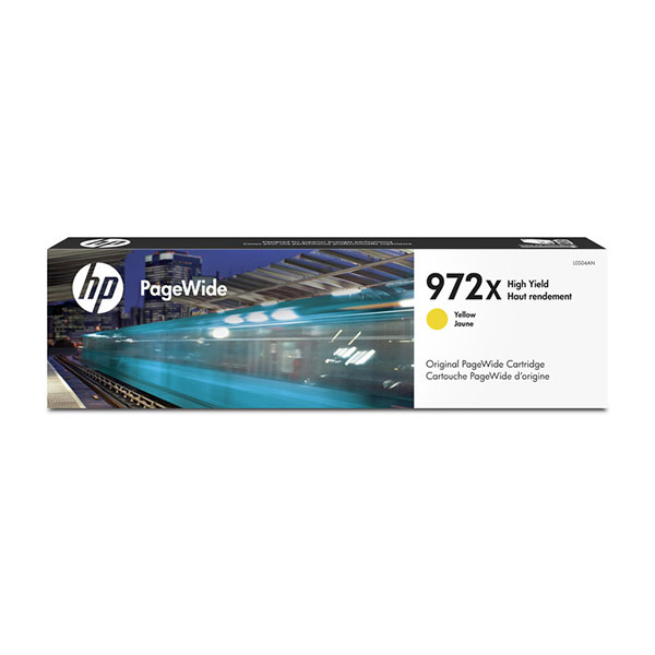 HP 972X (L0S04AN) High Yield Yellow PageWide Cartridge (7,000 Yield)