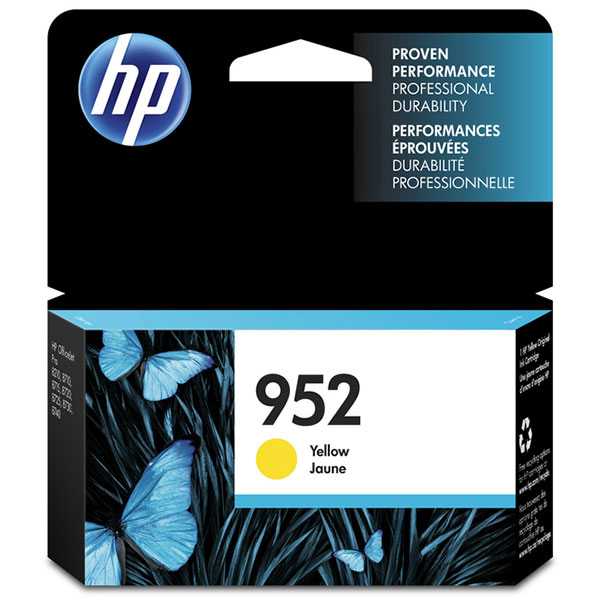 HP (L0S55AN) 952 Yellow Ink Cartridge (700 Yield)