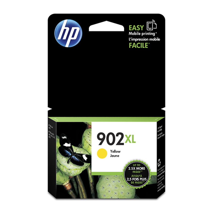 HP 902XL (T6M10AN) Yellow Ink Cartridge (825 Yield)