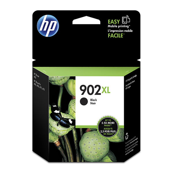 HP 902XL (T6M14AN) Black Ink Cartridge (825 Yield)