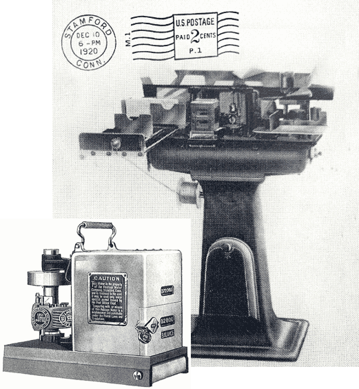 Model M postage meter