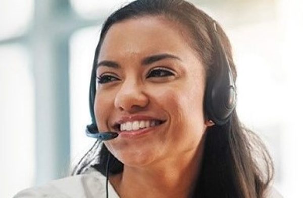 Women speaking on call