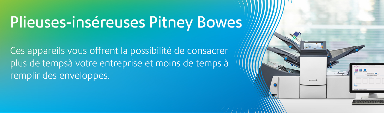 Plieuses-inséreuses Pitney Bowes