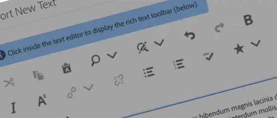 text component screenshot