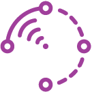 Icône signal radar