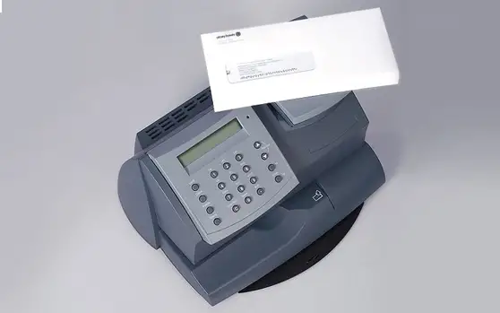 machine à affranchir en entreprise