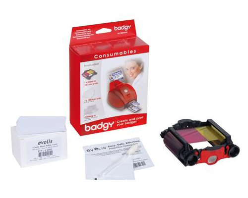 Pack de 100 impressions ruban + cartes