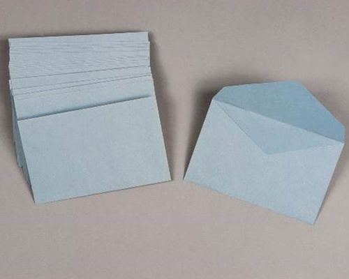 Enveloppes pour élection - paquet de 100 enveloppes bleues non gommées