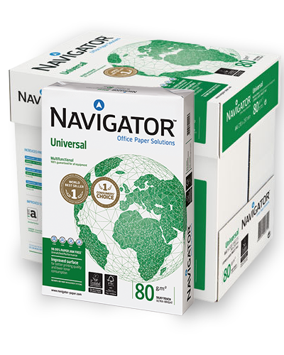 Lot de 5 ramettes papier Navigator A3 90g 