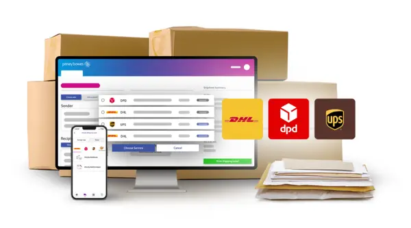 Carrier options - USPS, UPS, FedEx, DHL