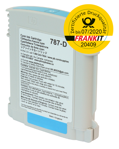 Pitney Bowes Frankierfarbe - cyan - SendPro™ P/Connect+® Serie (Standard Capacity)