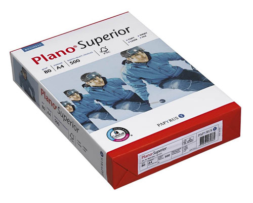 Plano Superior - DIN A4, 80g/m², A-Qualität, 2500 Blatt/Karton