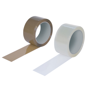 PVC-Klebeband 50mmx66lfm braun Naturk. - 36 Rollen