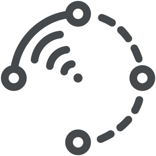 Chain-of-custody tracking and audit reporting icon