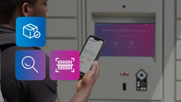 Smart Locker security and compliance locker collection | Pitney Bowes