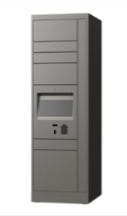 Indoor Single Kiosk Column locker unit