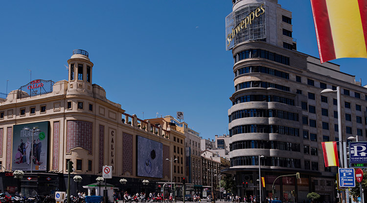 Spain street corner