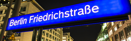 German street sign