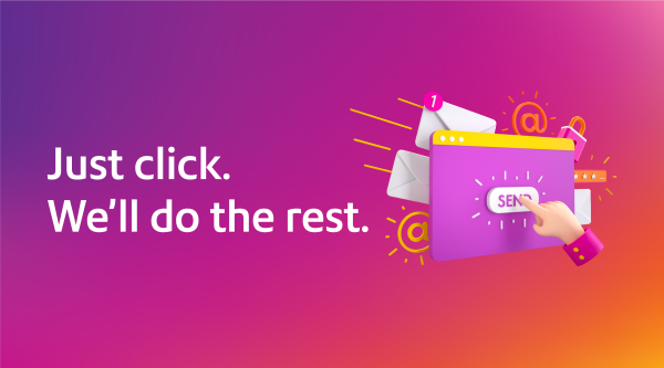 Become faster, more agile and efficient. It all starts with a click.