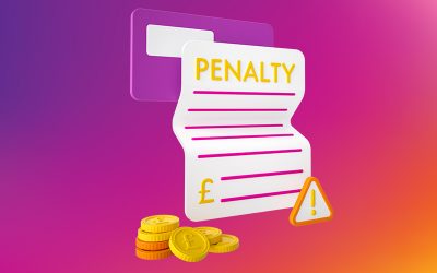 Icon showing a penalty notice