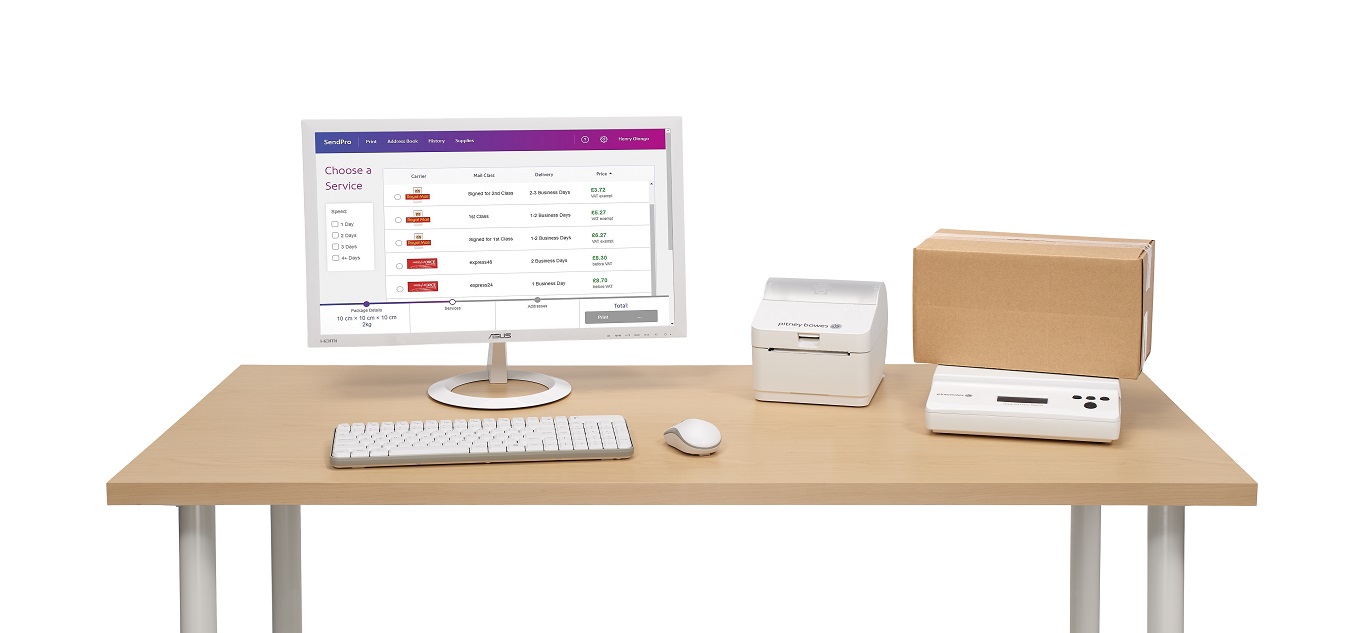 SendPro® online solution for sending parcels Pitney Bowes