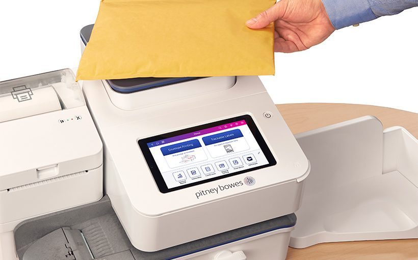 SendPro® C/+ postage meter to simplify your mailing and shipping