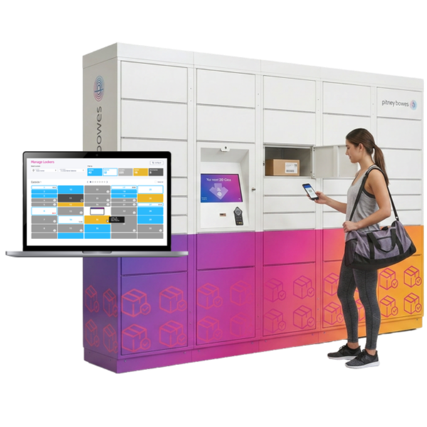Smart Lockers | Pitney Bowes