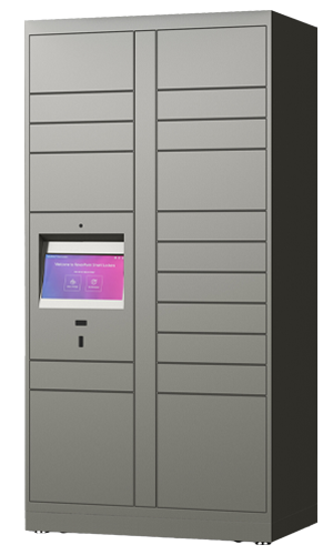 Indoor Kiosk Tower locker unit